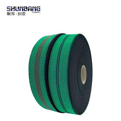 China 60mm sofa webbing elastic sofa webbing belt/elastic webbing for sofa#350b-6 for sale