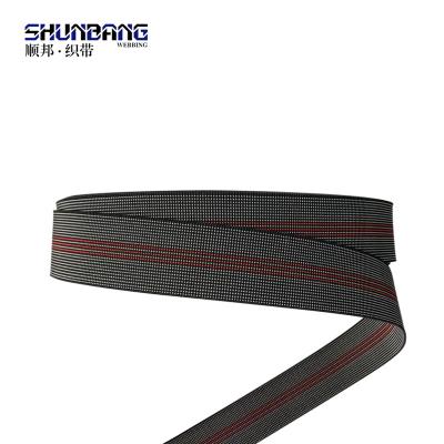 China Elastic Sofa Webbing Strap Elastic Belt/elastic webbing for sofa#B3 for sale