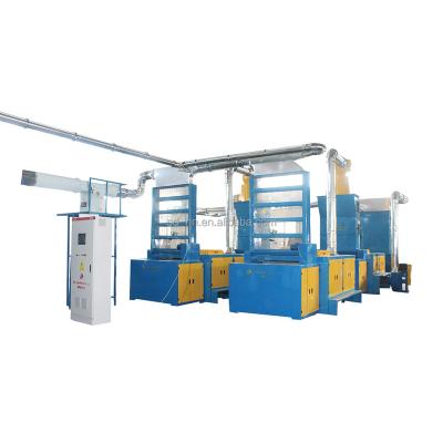 China The textile scrap jeans waste recycling machine for fabric textile yarn sweater waste recycling for sale