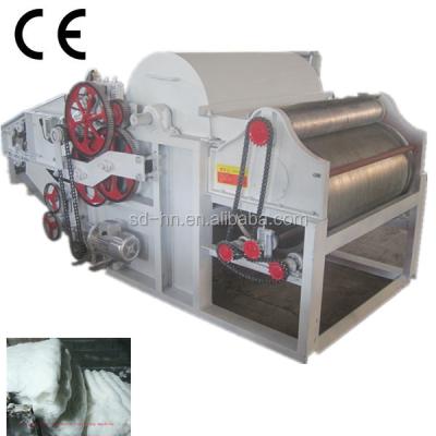 China All kinds of GM600 roller opening tetile scrap wood machine for textile waste recycling line for sale