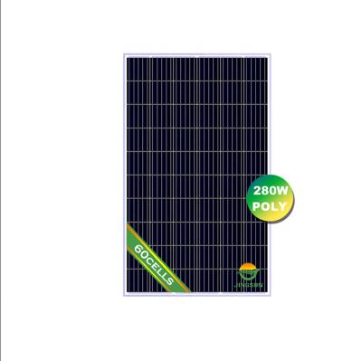 中国 Jingsun Solar Power System Home System 280W Europe Hot Selling Polycrystalline Solar Panel With Good Price 販売のため