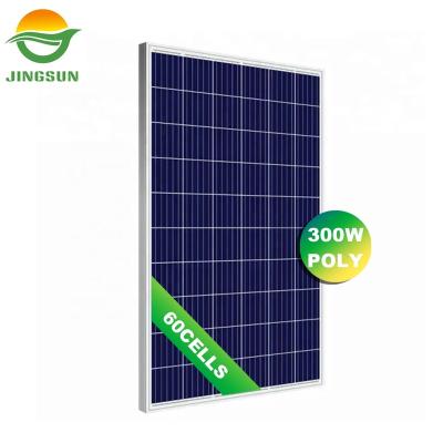 Cina Jingsun Solar Power System Standard Polycrystalline Solar Panel 300w Manufacturers In China in vendita