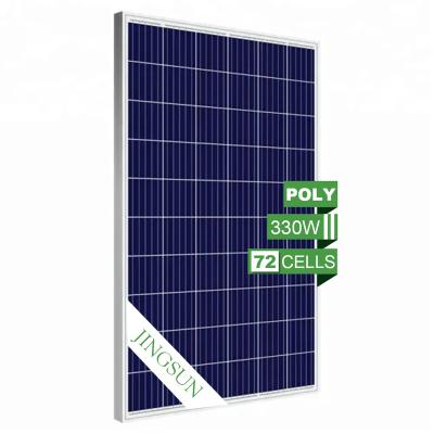 Cina Jingsun Solar Power System Standard 72cells 330w Polycrystalline Solar Panel With TUV EST CE in vendita