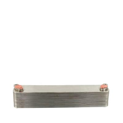 China ME150453/ME054549 stainless steel 6D22 oil cooler cover for diesel engines oil cooler core plate bar oil cooler for sale