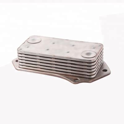 China Stainless Steel Excavator Cooling System Parts 320/04138 320/04115 Oil Cooler For 122H6 3CX/4CX for sale