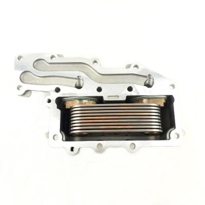 China 2486A217 4134W025 Stainless Steel Diesel Engine Oil Cooler Diesel Engine Oil Cooler Marine OIL COOLER ASSEMBLY for sale