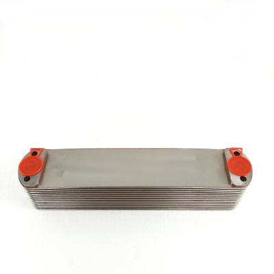 中国 Euro Stainless Steel Truck Oil Cooler 4965487 Hydraulic Oil Cooler Core X15 Oil Cooler 販売のため