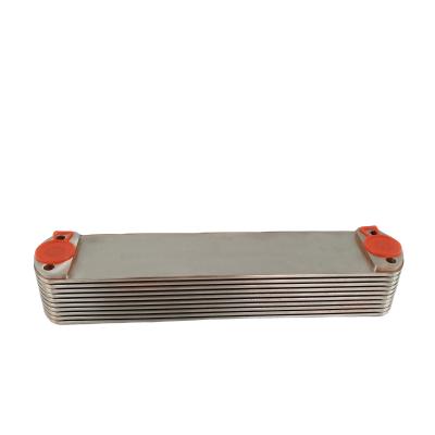 China Stainless Steel Oil Cooler 4965870 Engine Oil Cooler 2892304 Oil Cooler ISX15 Hydraulic for sale