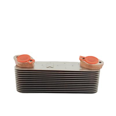 Cina Cooling System 0021884301 Core A0021888001 Oil Cooled Engine Oil Cooler in vendita