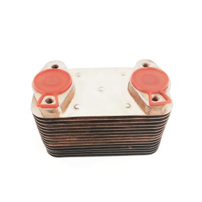 中国 Euro 5.335.22.185.01.0 29.03388 Stainless Steel Truck Oil Cooler High Quality Oil Cooler 販売のため