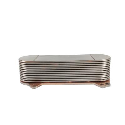 China Stainless Steel Oil Cooler Radiator Diesel Fuel Cooler 4257-103-301 P14 Oil Radiator zu verkaufen