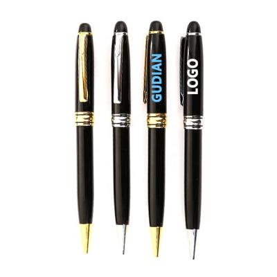 China Metal Pen High End Promotional Pen Revolving Signature Gift Business Pen Ballpoint Pen Custom LOGO for sale