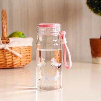 China Viable Wholesale China Factory Price 300ml Unicorn Glass Bottle For Promotional Gifts for sale