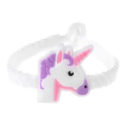 China unicorn skin friendly bracelet Unicorn Charm Bracelet Birthday Party Favors Supplies for sale