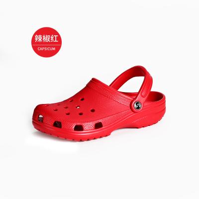 China 2021 Wholesale Waterproof Men's and Women's Classic Platform Garden Shoes Clogs Shoes Women's Black Clogs Shoes Men for sale