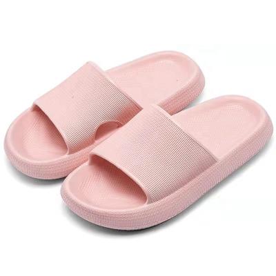 China Anti-Smell Women Slippers Summer Beach Eva Soft Sole Slide Sandals Leisure Men Indoor Bathroom Thick Ladies Anti-Skid Platform Shoes for sale