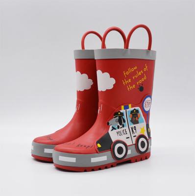 China Wholesale Cheap Waterproof Kids Rubber Rain Boots for sale