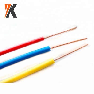 China H07v factory price CE RoHS h05v h07v pvc insulated wire single core 0.5 1.5 2.5 sq mm for sale