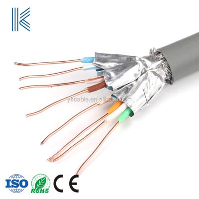 China Telecommunication 1000ft sftp cat7a cat7 High Speed ​​Bulk Ethernet Network Cable for sale