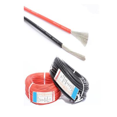 China Super Flexible Soft Insulated Silicone Rubber Heating Element Wire USB Data Wire Test Wire 13awg for sale