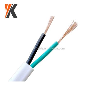 China VDE h03vvh2-f 2x0.5mm2 2x0.75mm2 PVC Ultrathin PVC Copper Wire Overhead Mechanical Hardware for sale