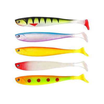 China Bass Japan Shad Svimbaits Artificial Tail Svimbait Body Rubber Fish Bait Jig Head Silicon Soft Plastic T-Shaped Durable Fishing Tackle for sale