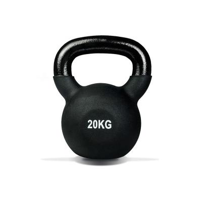 China Durable Kettlebell Fitness Iron Weights With Neoprene Coating Solid Kettlebell for sale