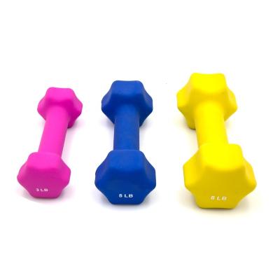 China Plastic Dip In Dumbbell STAR MASTER NEOPRENE COATED DUMBBELL for sale