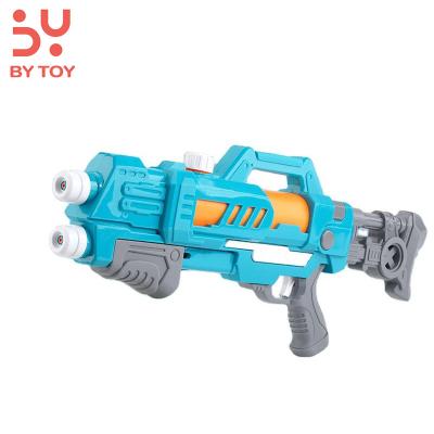 China Plastic Competition Water Gun Multicolor Pumping Juguete Electronic Toy Children's Toy Children's Double Sprinkler 2-in-1 Water Game for sale