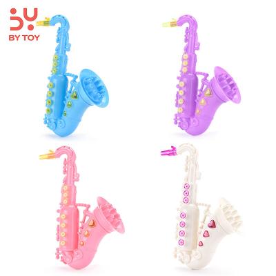 China Amazon Summer Hot Selling Plastic Saxophone Bubble Machine Plastic Outdoor Automatic Electric Toys for sale