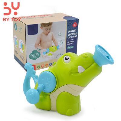 China Water Tool Spray Summer Can Be Fun Children's Animal Bath Toys Dinosaur Baby Swimming Pool Multi Shaped Crank Operated Pumping Juguet for sale