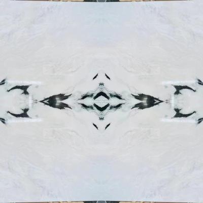 China Modern Panda White 24x24 Marble Tiles Stone For Flooring Marble Slab Stone Tiles Large Countertop Outdoor Natural Stone Tiles Slab for sale