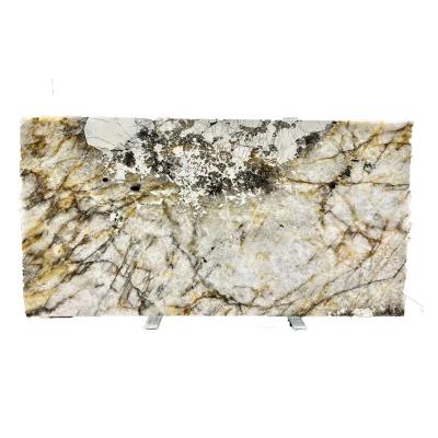 China Customized Modern Onyx Marble Slab Gold Veins Light Jade Onyx Marble Tiles Countertop Marble Wholesale Low Price Translucent for sale