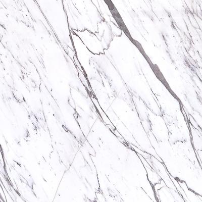 China Modern Customized Size And Shape Office Natural Snow White Marble Slab For Sideboard Countertop for sale