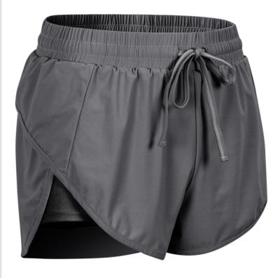 China Private Label Antibacterial Women Plus Size Running Shorts Fitness Yoga Biker Shorts With Pocket Tennis Shorts for sale