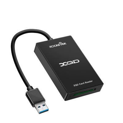 China USB3.0 port*2 5 in 1 Aluminum USB 3.0 XQD TF Card Reader Combo Hub Combo 2 Memory Card Left Slot with CE for sale