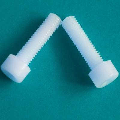 China Plastic Head Polyamide Cheese Socket PA Hexagon PA66 Nylon Screws for sale