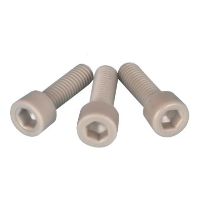 China Hex Socket PEEK Hex Head Socket Head Screws Plastic Screw Nylon Bolt for sale