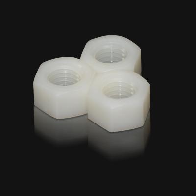 China Heavy Industry Plastic Hex Nut Polyamide PA66 Nut for sale