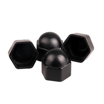 China Hex general plastic dome lock nuts decorative industry protection cover. for sale