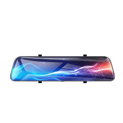 China 2022 Loop Recording Car Black Box 12 Inch Dual Lens HD 1080P Rear View Car Video Recorder Mirror Camera for sale