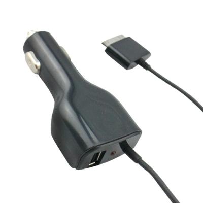 China Phone Charging CE RoHS Approved Mobile Phone Car Charger With Extra Charger Cable for sale