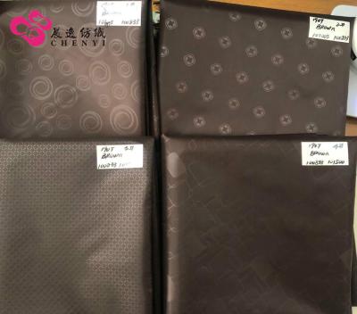 China 100 Polyester Taffeta Waterproof Embossed Embossed Waterproof Fabric for sale