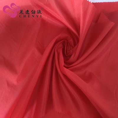 China Water Soluble Polyester Plain Dyed Taffeta Used To Line Fabric for sale