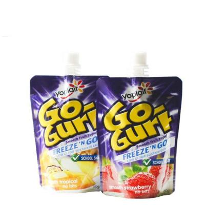 China Wholesale Cheap High Quality Stratagem Moisture Proof Mini Juice Bags Spout Pouch from China for sale