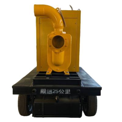 China Centrifugal Diesel Engine Driven Sewage Drainage Flood Transfer Self Priming Sewage Pump for sale