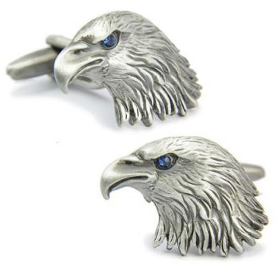 China Global Customized Masonic Metallization Eagle Cufflinks For Suit Shirt in Bronze for sale