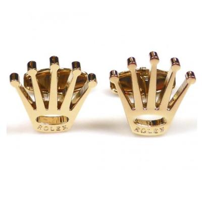 China Global Wholesale High Quality Custom Design Ladies Jewelry Crown Cufflinks for sale