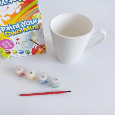 China Develop Children's Intelligence DIY Toy Paint Your Own Ceramic Mug for sale