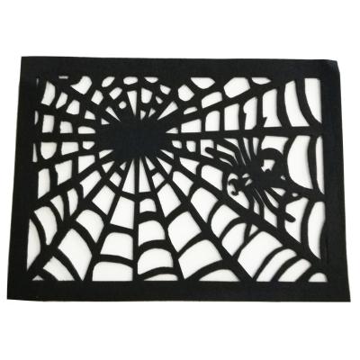 China Educational Kid Toys Halloween Kids Craft DIY Felt Spider Felt Shapes for sale